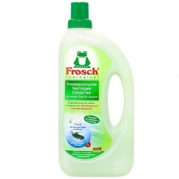 Засіб для чищення Frosch нейтральний 1л - купити, ціни на Auchan - фото 1