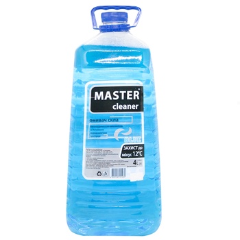 Омыватель Master Cleaner зимний бриз -12С 4л - купить, цены на METRO - фото 1