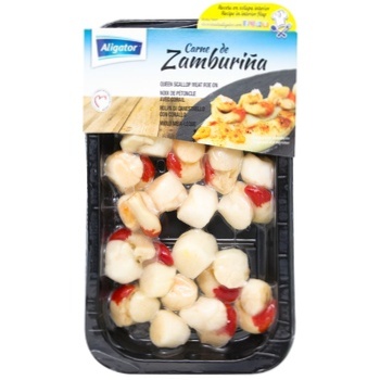 Alligator Zamburina frozen meat scallops 250g - buy, prices for METRO - photo 1