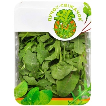 Puchok-Svizhachok fresh greens-spinach-arugula 125g