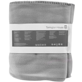 Tarrington House Silver Fleece Blanket 200x220cm - buy, prices for METRO - photo 1