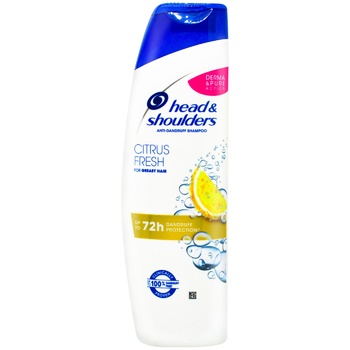 Шампунь Head & Shoulders Цитрусова свіжість 250мл - купити, ціни на METRO - фото 1