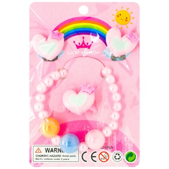 Shantou Yisheng Toy Set of Decorations Cute Hearts - buy, prices for ULTRAMARKET - photo 1