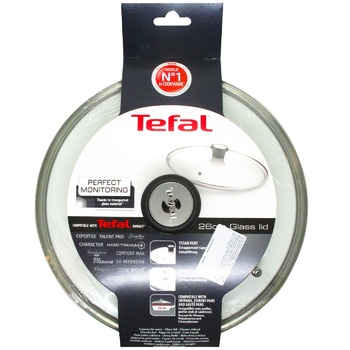 Стеклянная крышка Tefal 26см - купить, цены на METRO - фото 1