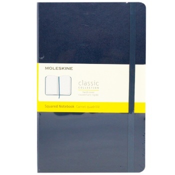 notebook moleskine checkered