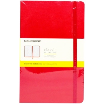 notebook moleskine checkered