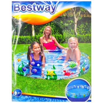 Bestway Inflatable Round Shaped Pool 282l 152x30cm - buy, prices for METRO - photo 1