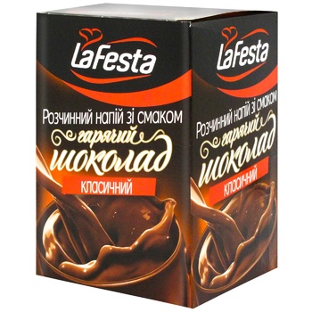 La festa hot chocolate 22gx10pcs - buy, prices for METRO - photo 1