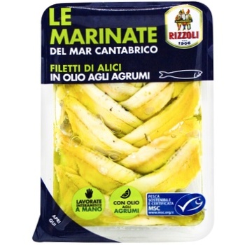 Rizzoli Le Marinate  Anchovy 80g - buy, prices for METRO - photo 1