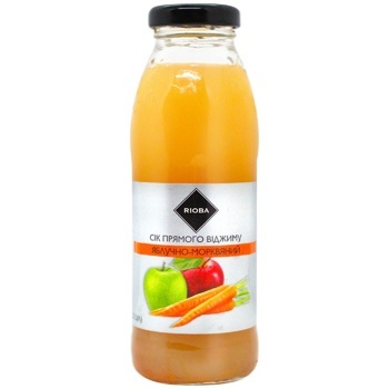 Rioba Juice direct extraction Apple-carrot 0.3l - buy, prices for METRO - photo 1