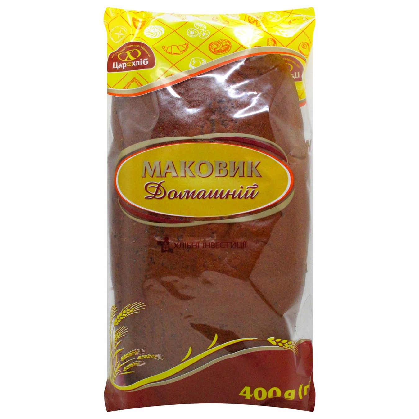 

Маковик Царь Хлеб Домашний в упаковке 400г
