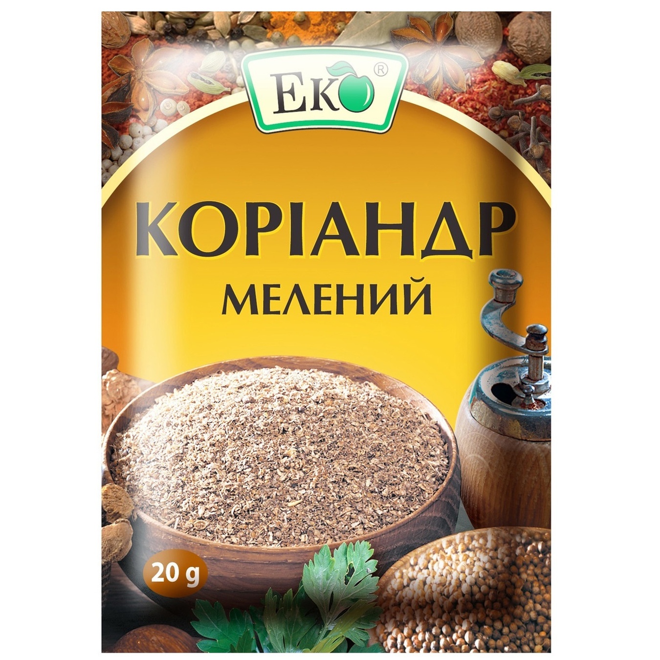 

Кориандр Эко молотый 20г