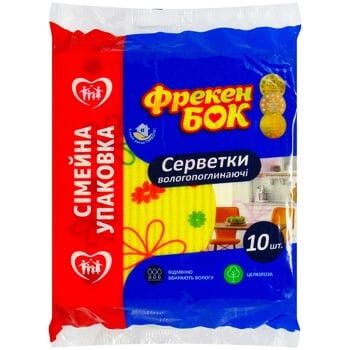 Freken Bok Absorbing Napkins 10pcs - buy, prices for METRO - photo 1