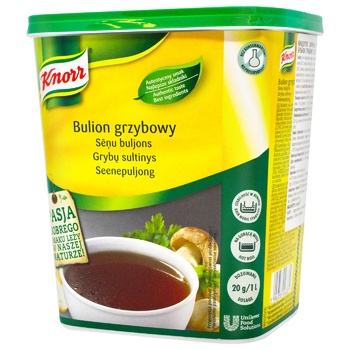 Бульйон Knorr концентрированный грибной 1кг