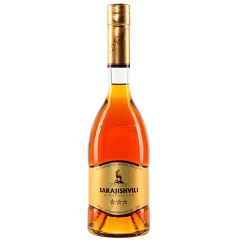 Sarajishvili Brandy 3 Years 40% 0.5l