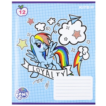 Kite My Little Pony Notebook in Cell 12 sheets - buy, prices for Auchan - photo 2