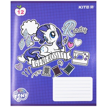 Зошит Kite My Little Pony у клітинку на 12 аркушів - купити, ціни на Auchan - фото 3