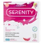 Презервативи Serenity Woman's Feeling Naturel Classic 3шт