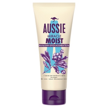 Бальзам-ополаскиватель Aussie Miracle Moist 200мл - купить, цены на METRO - фото 1