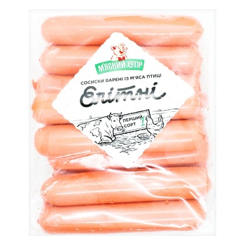 Myasnyy Hutir Elite Boiled Sausages - buy, prices for - photo 3