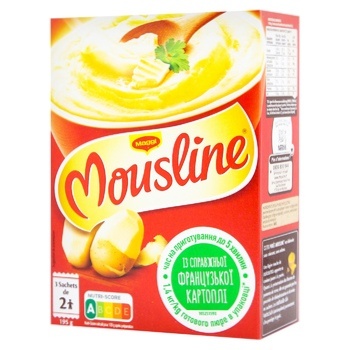 Пюре картофельное Maggi Mousline быстрого приготовления 3х65г - купить, цены на - фото 1