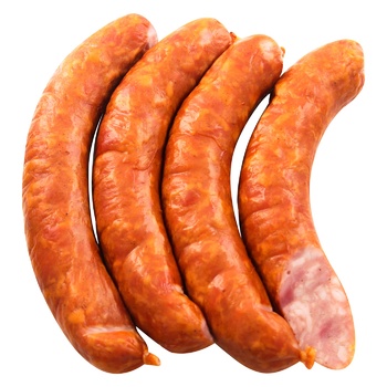 Ukrprompostach-95 Smoked Baked Grill Sausages Top Grade ~450g - buy, prices for METRO - photo 2