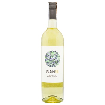 Uvas del Sol Torrontes White Dry Wine 13.5% 0.75l - buy, prices for METRO - photo 1