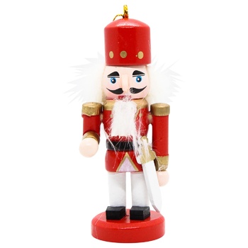 Nutcracker Christmas Tree Decoration 9cm in assortment - buy, prices for - photo 3