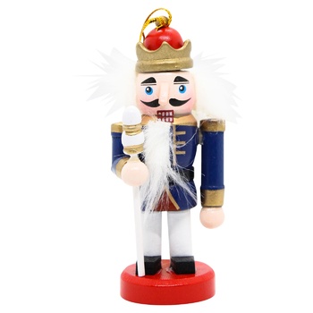 Nutcracker Christmas Tree Decoration 9cm in assortment - buy, prices for METRO - photo 4