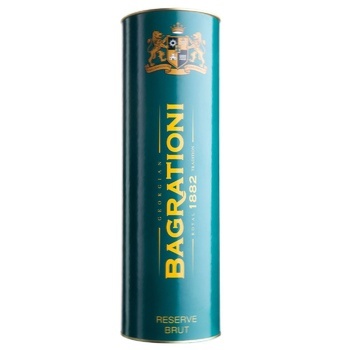 Bagrationi Reserve White Brut Sparkling Wine 12% 0.75l - buy, prices for MegaMarket - photo 3