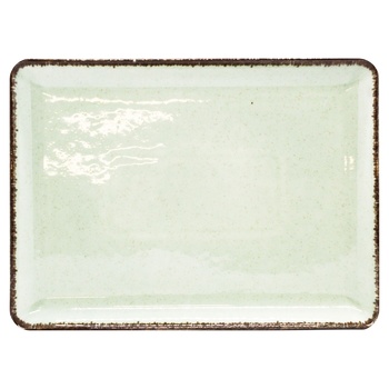 Kutahya Pearl Green Rectangular Plate 27cm - buy, prices for METRO - photo 2