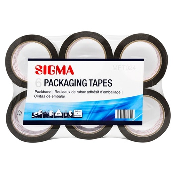 Sigma Packaging Tape 50mm x 66m 6 pieces - buy, prices for METRO - photo 2