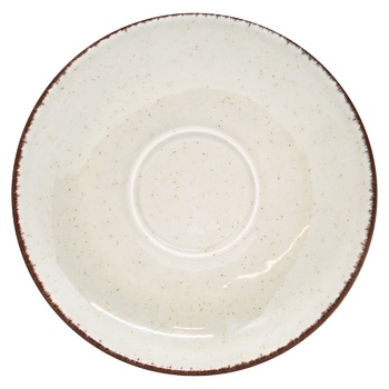 Kutahya Pearl Beige Saucer 15cm - buy, prices for METRO - photo 2