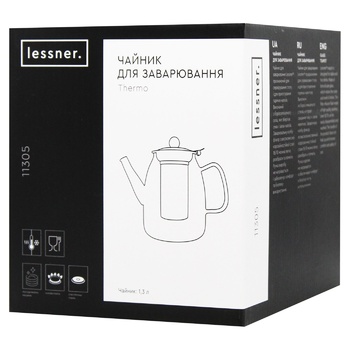 Lessner Thermo Teapot 1.3l - buy, prices for METRO - photo 1