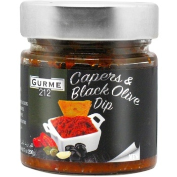 Gurme 212 sauce capers and black olives 200g - buy, prices for METRO - photo 1