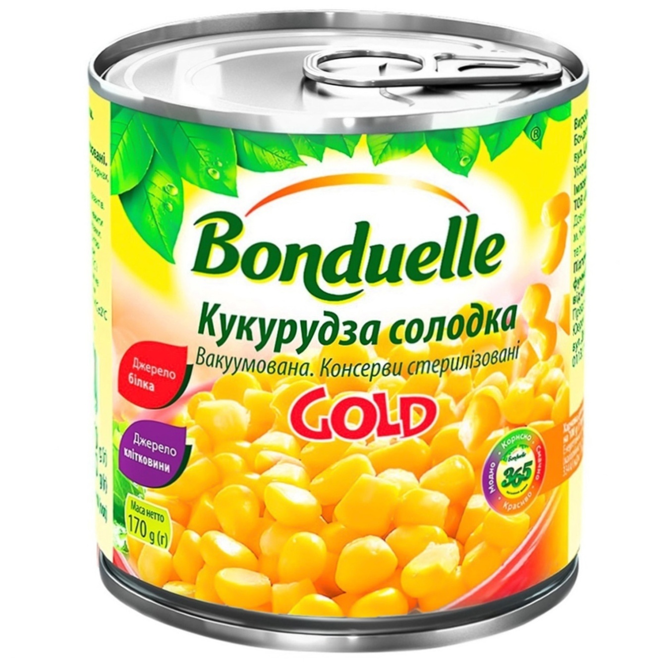 

Кукуруза Bonduelle Gold сладкая консервированная 340г