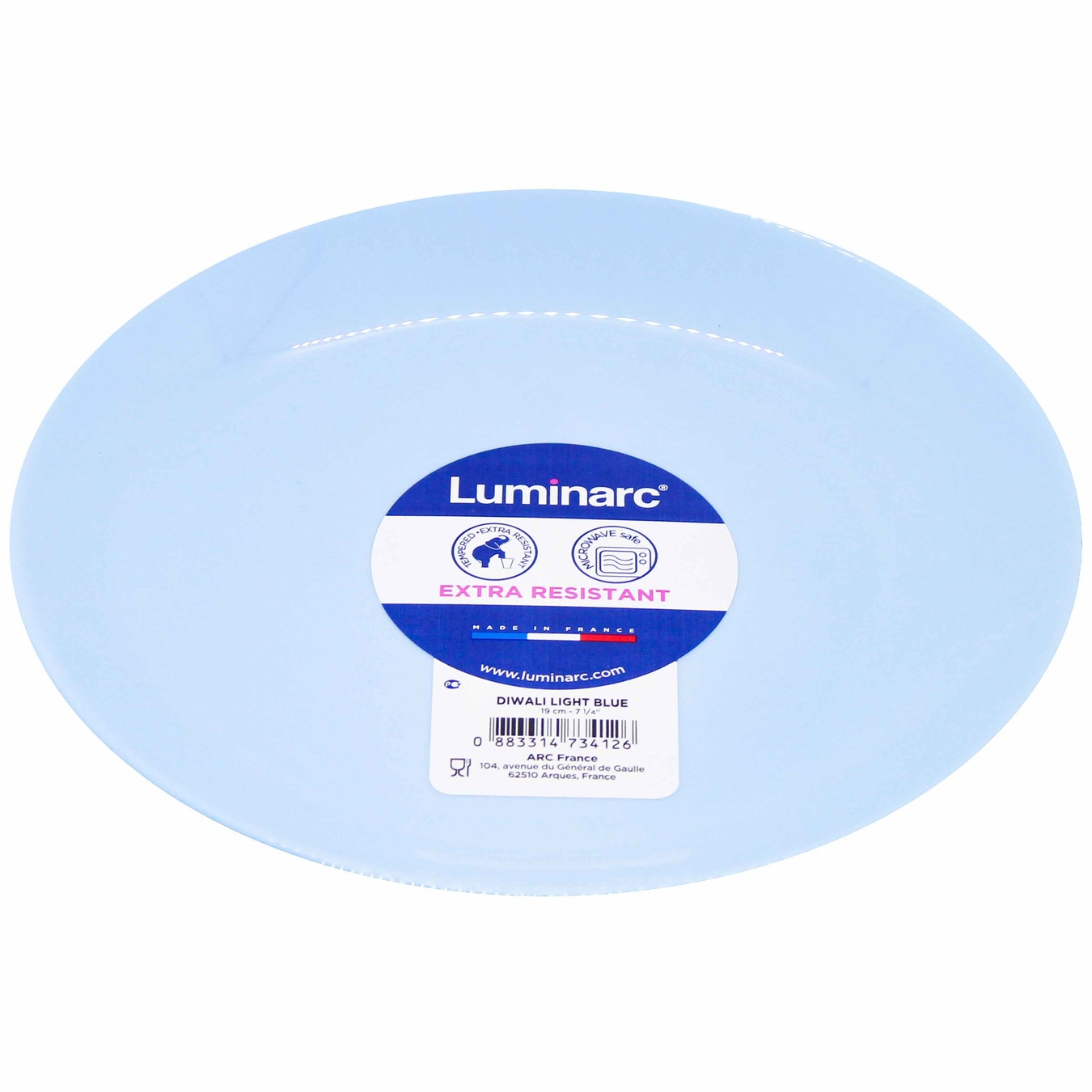 

Тарелка десертная Luminarc Diwali Light Blue 19см