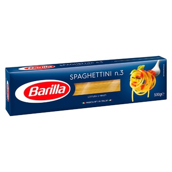 Макаронні вироби Barilla Спагеттіні №3 500г - купити, ціни на Метро - фото 3