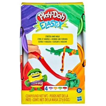 Игрушка Play-Doh Elastix в баночке - купить, цены на Auchan - фото 6