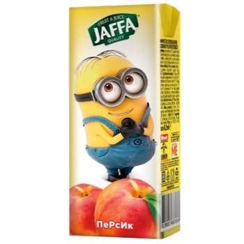 Нектар Jaffa Minions персиковый с мякотью 200мл - купить, цены на ULTRAMARKET - фото 5