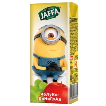 Jaffa Minions Grape-Apple Nectar 200ml - buy, prices for MegaMarket - photo 2