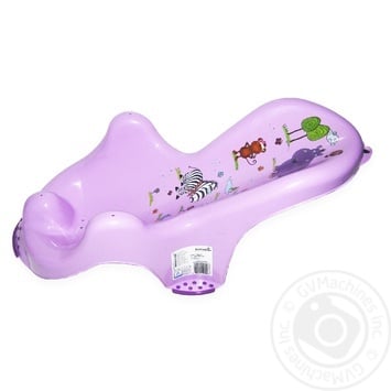 Hippo Purple Bathing Stand Anatomical Form - buy, prices for ULTRAMARKET - photo 1