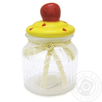 Storage Jar With Lid 11x15.5cm - buy, prices for - photo 1
