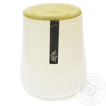 Krauff Irish Lacy Collection Container for Loose with Bamboo Cover 1.6l - buy, prices for MegaMarket - photo 1