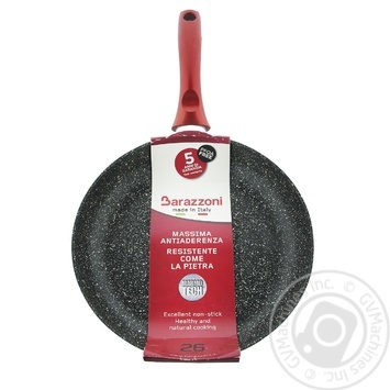 Barazzoni Rouge Frying Pan 26cm - buy, prices for MegaMarket - photo 1