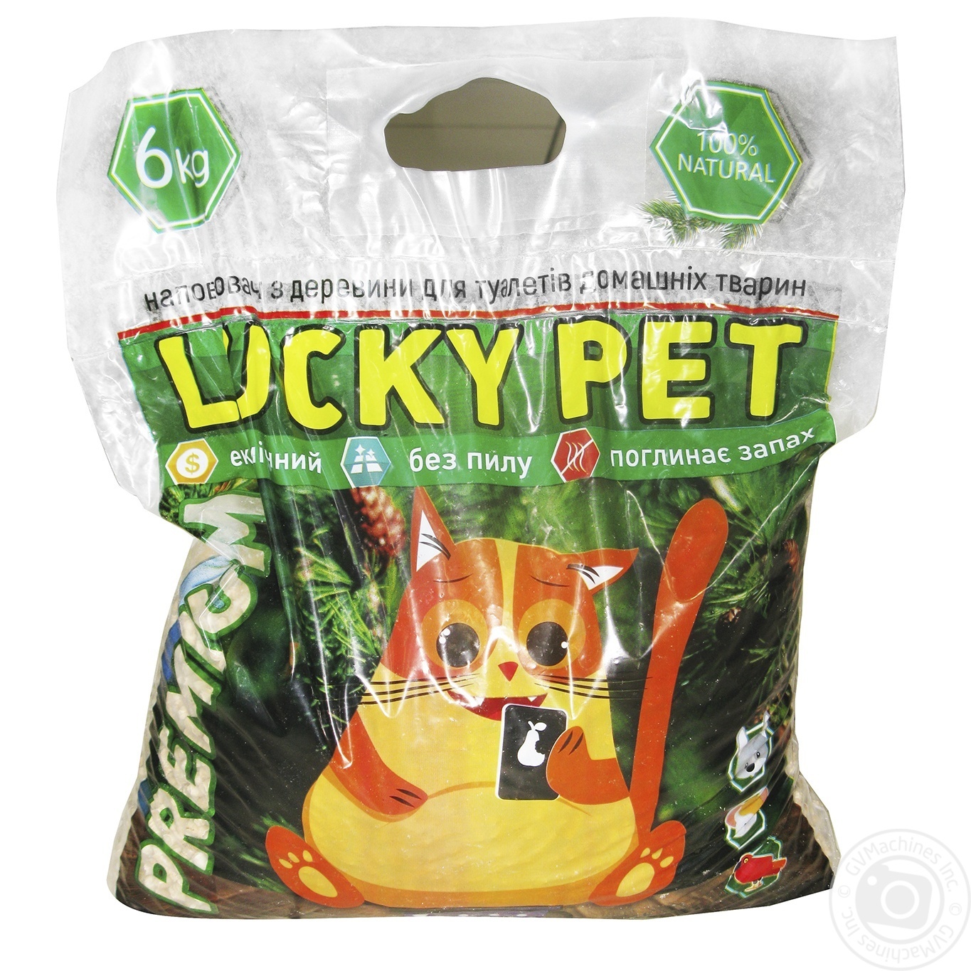 

Наполнитель Lucky Pet Premium из древесины 6кг