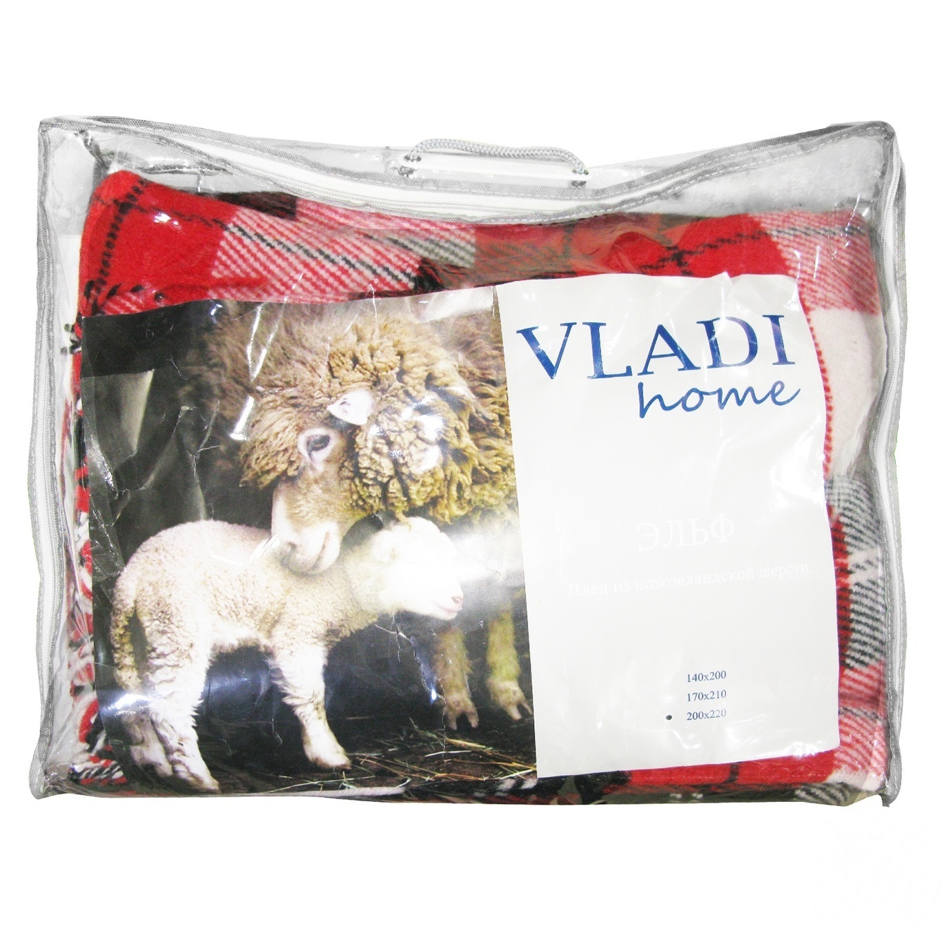 

Плед Vladi Elf 200х200см