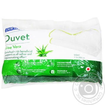 Dormeo Aloe Vera Lite Blanket 140x200cm