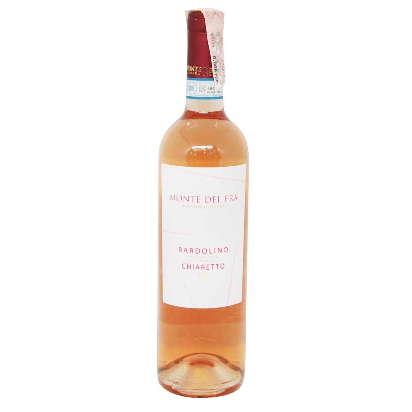 

Вино Monte Del Fra Bardolino Chiaretto DOC розовое сухое 12,5% 0,75л