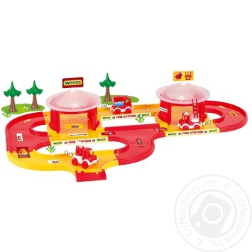 Игровой набор Wader Kid Cars 3D набор пожарного - купить, цены на - фото 1